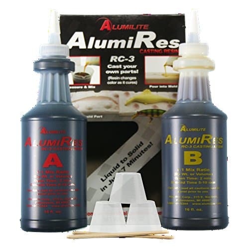 Alumilite Super Plastic Casting Resin 28 Oz. Black