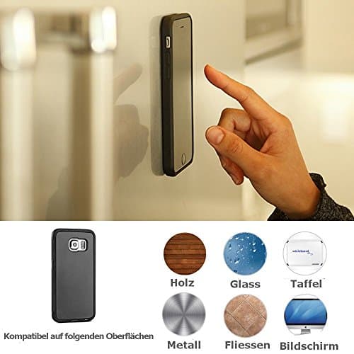 Anti gravity case, shockproof cover case for Samsung Galaxy S8 and Samsung Galaxy S8 Plus, magical amazing adsorbent nano sticky mobile phone case, selfie stick