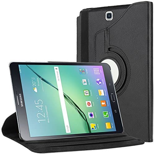 Case Cover for Samsung Galaxy Tab A 9 7, Bingsale 360 ° Stand Leather case for Samsung Galaxy Tab 9.7 Inch with Flap/Positioning Stand and Standby Sleep black Samsung Galaxy Tab S2 9.7