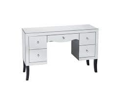 Xpress Delivery VALENTINA 4 DRAWER MIRRORED DRESSING TABLE