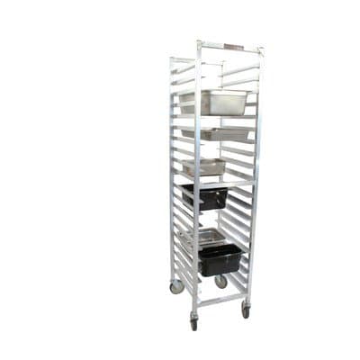 PVIFS WE3020KD-SP Knock-Down Steam Table Pan Rack, Full Size 18 Pan Capacity, 20" Length x 17" Width x 71-1/2" Height