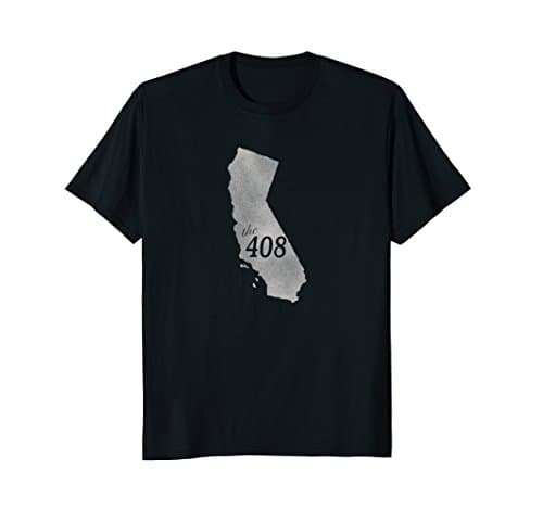 408 Sunnyvale California Area Code T-Shirt