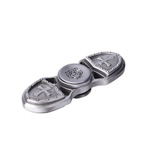 Crusaders Retro Metal Fidget Spinner Copper EDC Hand Spinner Custom Bearing Fidget Toys Cross Style For Anti Stress Toys