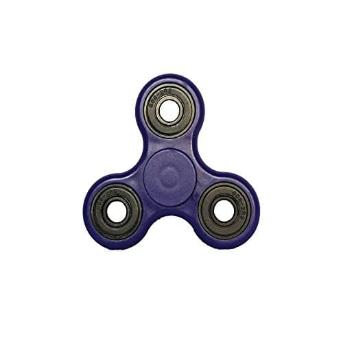 Fidget Spinner EDC ADHD Focus Toy Ultra Durable High Speed Si3N4 Hybrid Ceramic Bearing for Killing Time (Blue)
