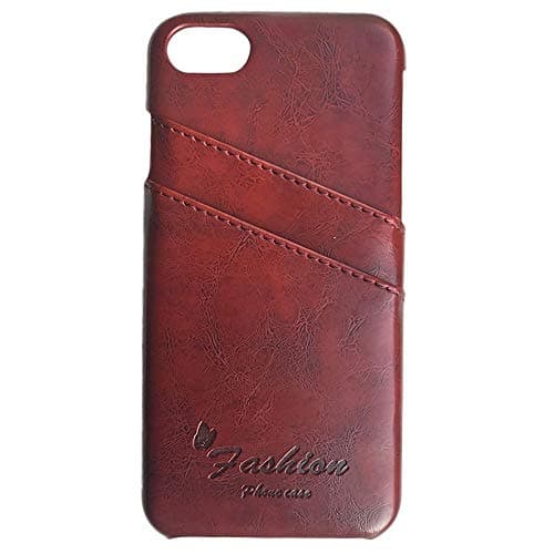 Arvostus iPhone 7 Wallet Cover Case Holder, Ultra-thin Soft Leather Cover Case for iPhone 8, Smooth & Anti-Slip, Credit Card Slot, Protection and Precise Cutouts