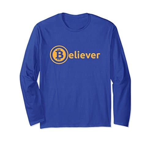 Unisex Bitcoin Millionaire: Bitcoin Believer Cryptocurrency Medium Royal Blue