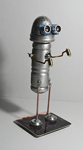 recycled Fish Float and tea strainer re purposed decorative sculpture