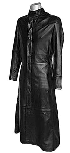 Matrix Coat - Black Trench Coat Jacket (2XL, Black)