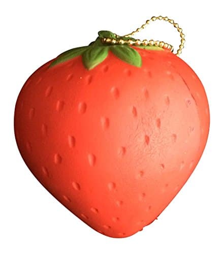 Squishy & SLOW RISE Eric Next Series Fruit + BONUS Random Jenna Lyn Squishies! (Red Strawberry)