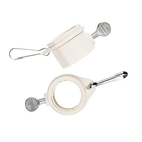 CHSX LLC 1-Inch Diameter Rotating Mounting Rings, Flag pole rings, Flag rings, Flag pole kit (2-Pieces)