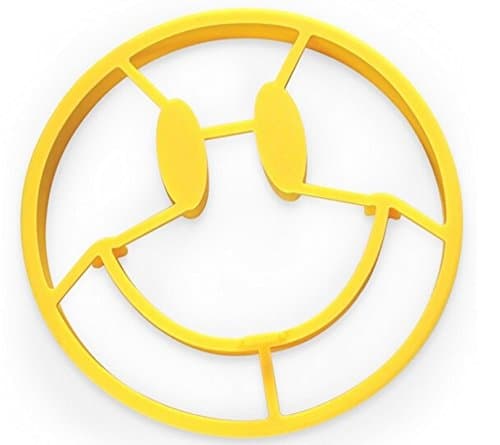 2 Piece Crack A Smile Smiley Face Breakfast Egg Mold