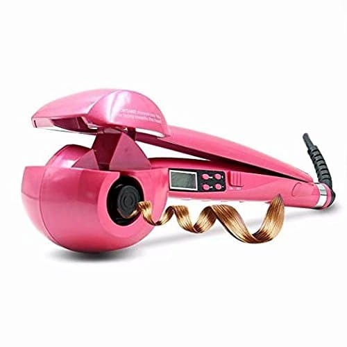 Hair Curler, Professional Automatic Ceramic Curl Machine, Auto Rotating Curler– Spiral Hair Curling Iron Machine (purple)