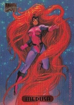 Medusa Marvel Masterpiece 1994 POWERBLAST Trading Card #73