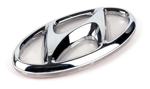 Sense Light LED Tuning Point Rear Trunk 2way Emblem 1-pc Set For 2013 2014 Hyundai Santa Fe 6/7 PASSENGER : Maxcruz