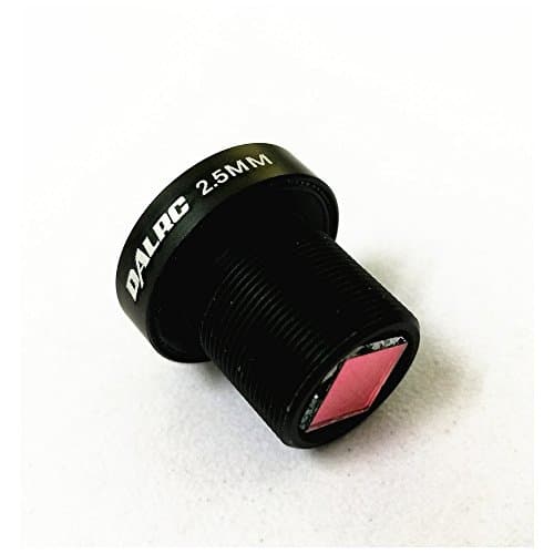 DALRC FPV 2.5 MM Camera Lens 120 Degree Views with Infrared Filter (suitable for COMS) CCD FPV Used A Wide Angle Lens