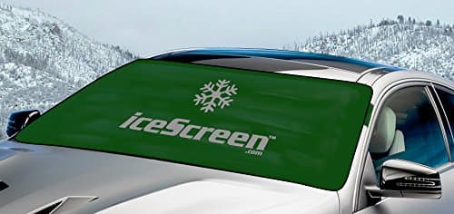 iceScreen (IS-IS-D-Green) Universal Reversible Magnetic Windshield Cover