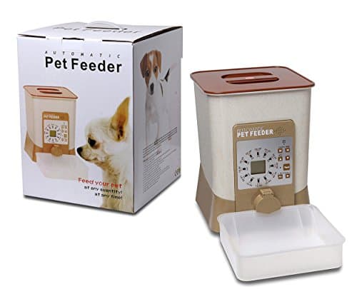 Pet maomao Automatic Pet Feeder Voice Recorder and Timer Programmable for Dogs Cats Food Dispenser