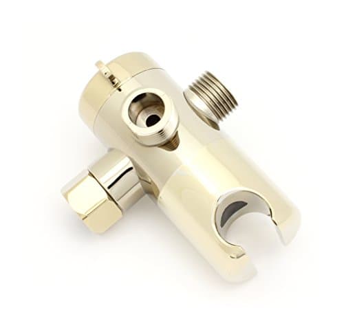 ConservCo Three-Way Universal Water Flow Diverter & Mount - Gold Finish