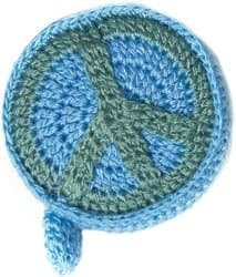 Lantern Moon Peace Sign Tape Measure
