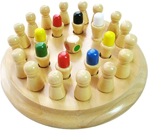 KAILIMENG Color Memory Wooden Board Game
