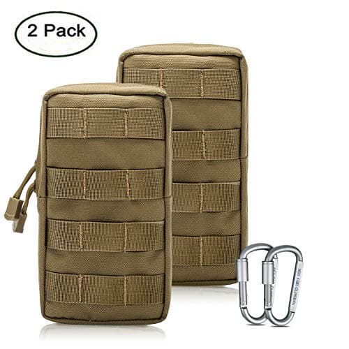 Tactical Molle pouch - CJXtop Compact EDC Utility Gadget Admin Gear Multi-purpose Waist Bag Pouch