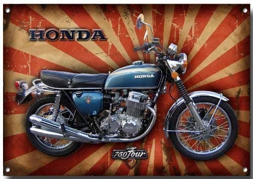 CB750 metal sign A3size