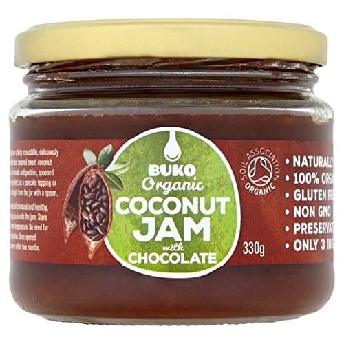Buko Organic Coconut Jam with Chocolate - 330g (0.73lbs)