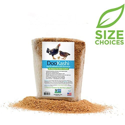 DooKashi for Poultry Coop Odor Eliminator & Compost Accelerator, 1 lb bag by Dookashi