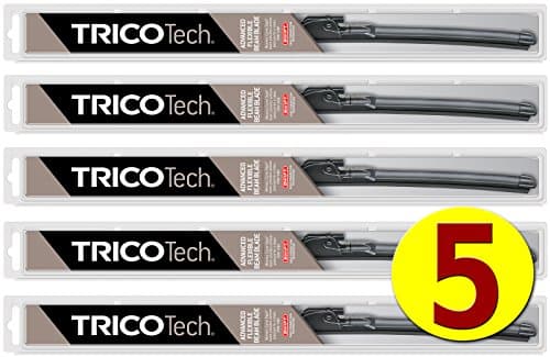 5-Wiper Factory Master Case - Bulk Wiper Blades for Fleets & Service Repair Shops - TRICO 19-220 22" Beam Blade Wipers fit Nearly Any Wiper Arm Attachment