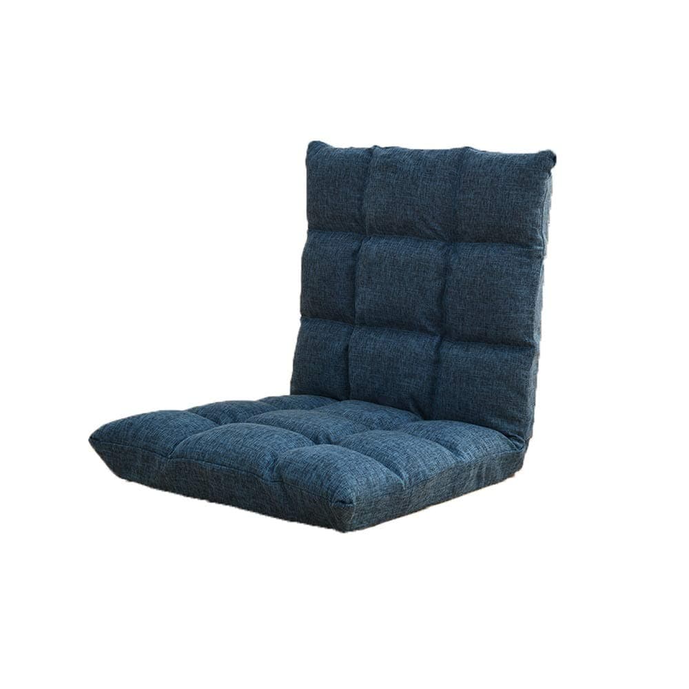 YAXY Floor Chairs with Back Support for Adults, Adjustable Gaming Sofa Chair Cushioned Folding Lazy Recliner Living Room Outdoor Indoor Soft Great for Reading Games Meditating Padded Gaming Chair