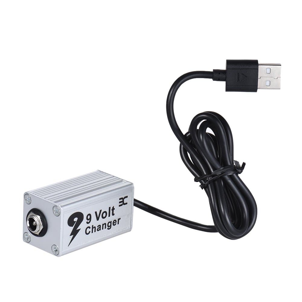 EX USB Voltage Step Up Converter 5V to 9V Transformer Designed for Analog Guitar Effects Pedal in a Desktop Application e.g. Pedals Used in Multitrack or Online Situation