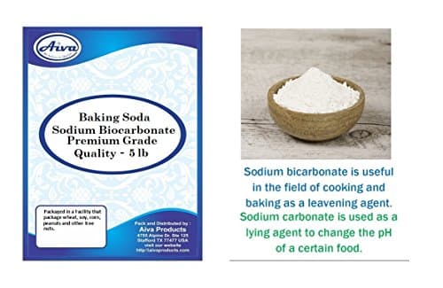 AIVA - Baking Soda | Sodium Bicarbonate Premium Grade - (5 Pound)
