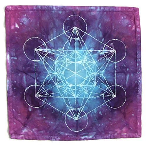 Crystal Grid Cloth · Metatrons Cube · Grid Cloth · Sacred Geometry