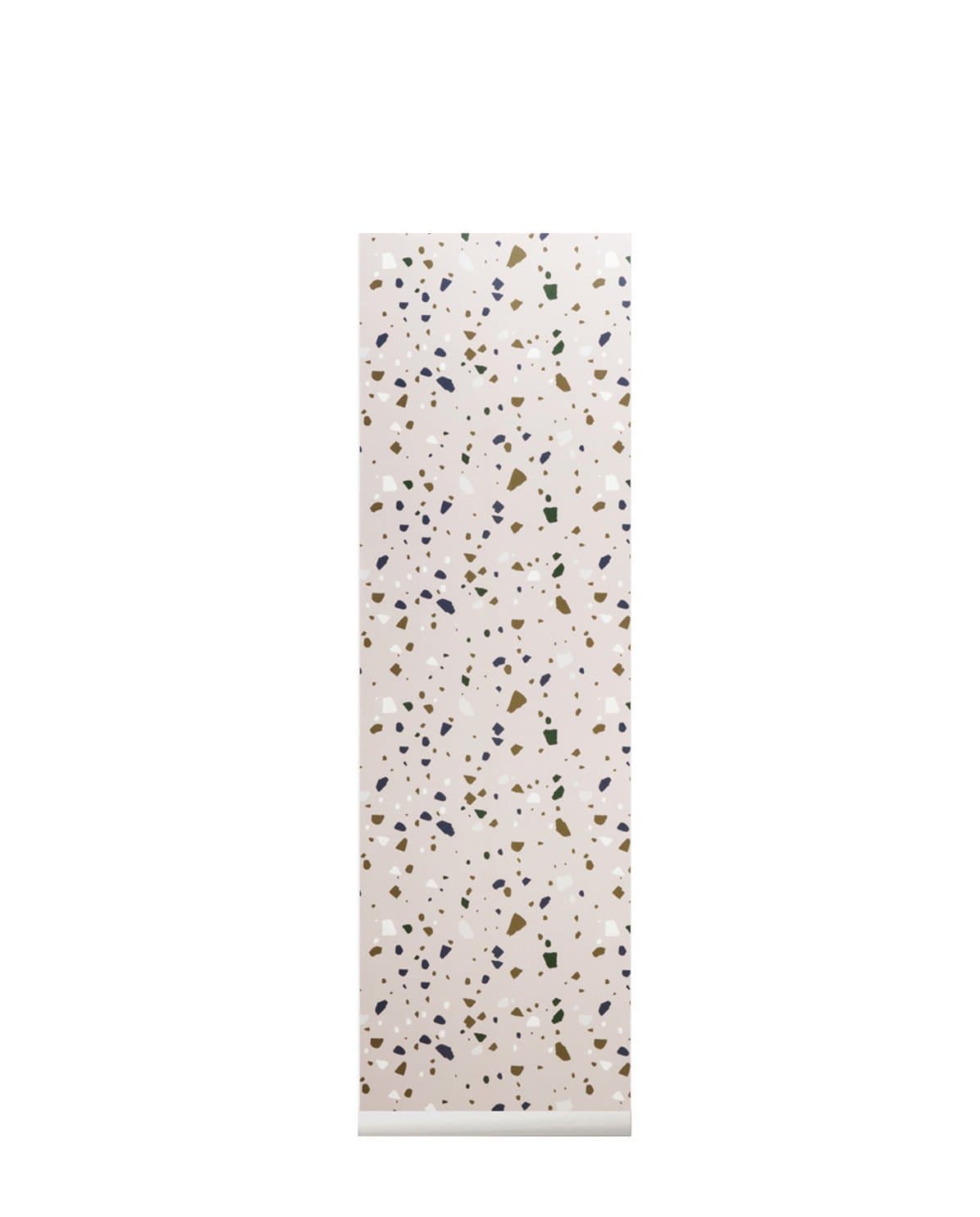 Ferm Living Terrazzo Wallpaper, Rose
