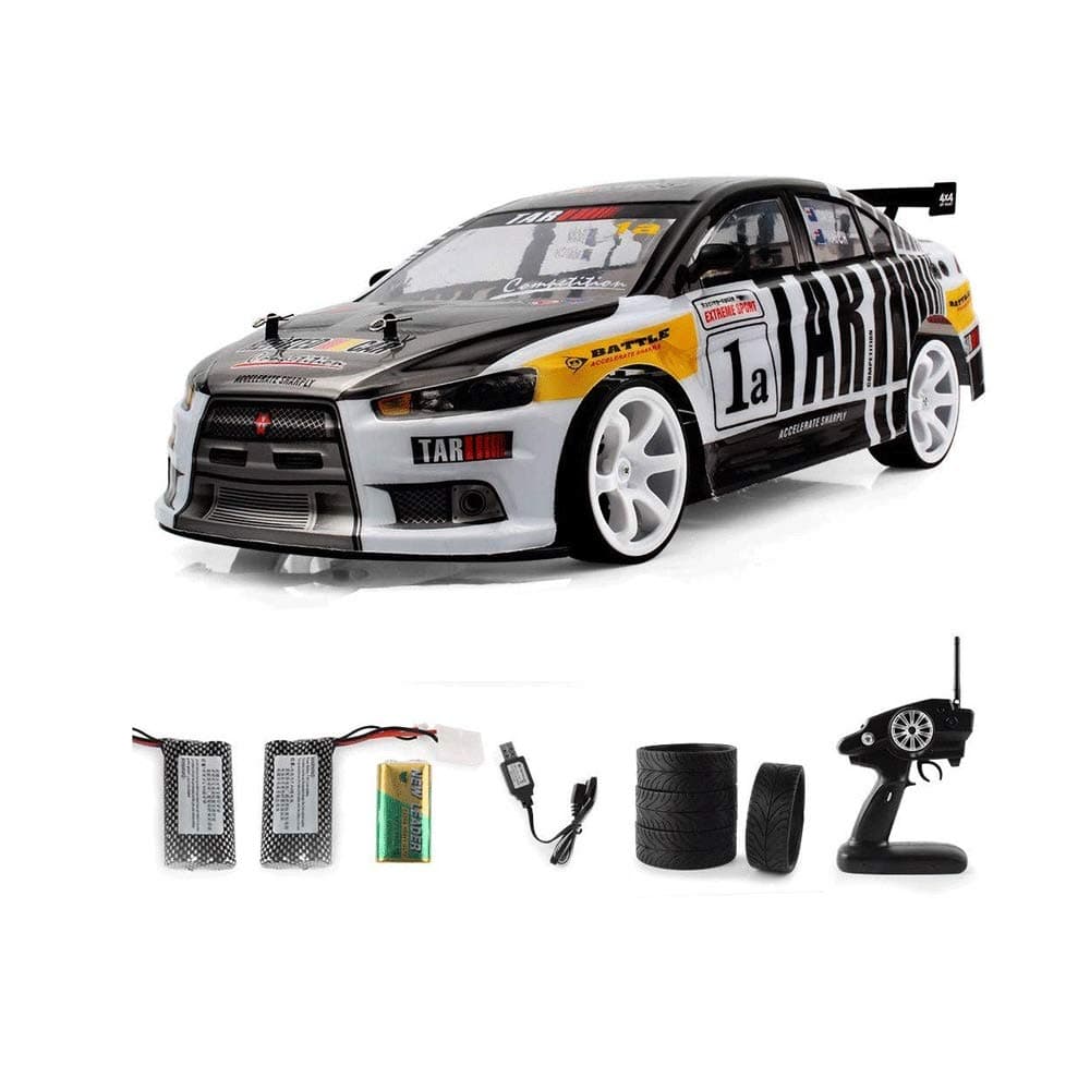 Model Car 1/10 Large Remote Control Car 2.4Ghz Electric 4WD High Speed RC Car with LED Headlight Race Car 70km/h Off-road Truck Suitable for All Adults and Children Exclusive Collectible Model