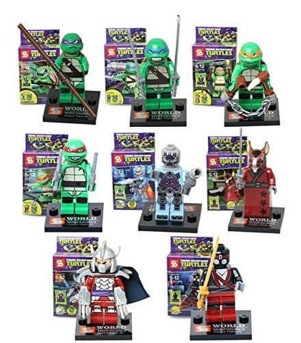 NW 8pcs/set Building Bricks Blocks Sets Toys(with out original box)