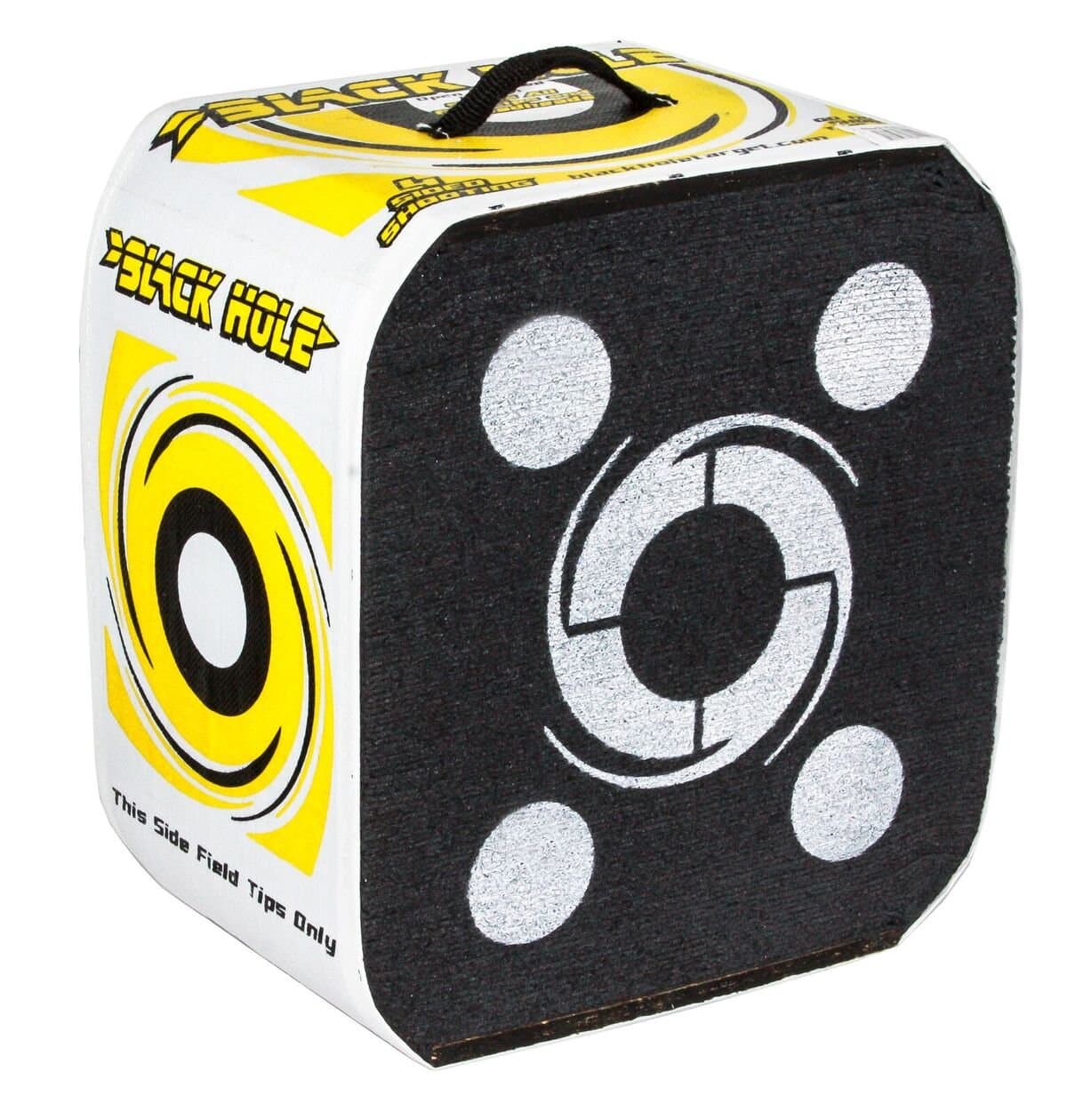Black Hole - 4 Sided Archery Target - Stops ALL Fieldtips and Broadheads