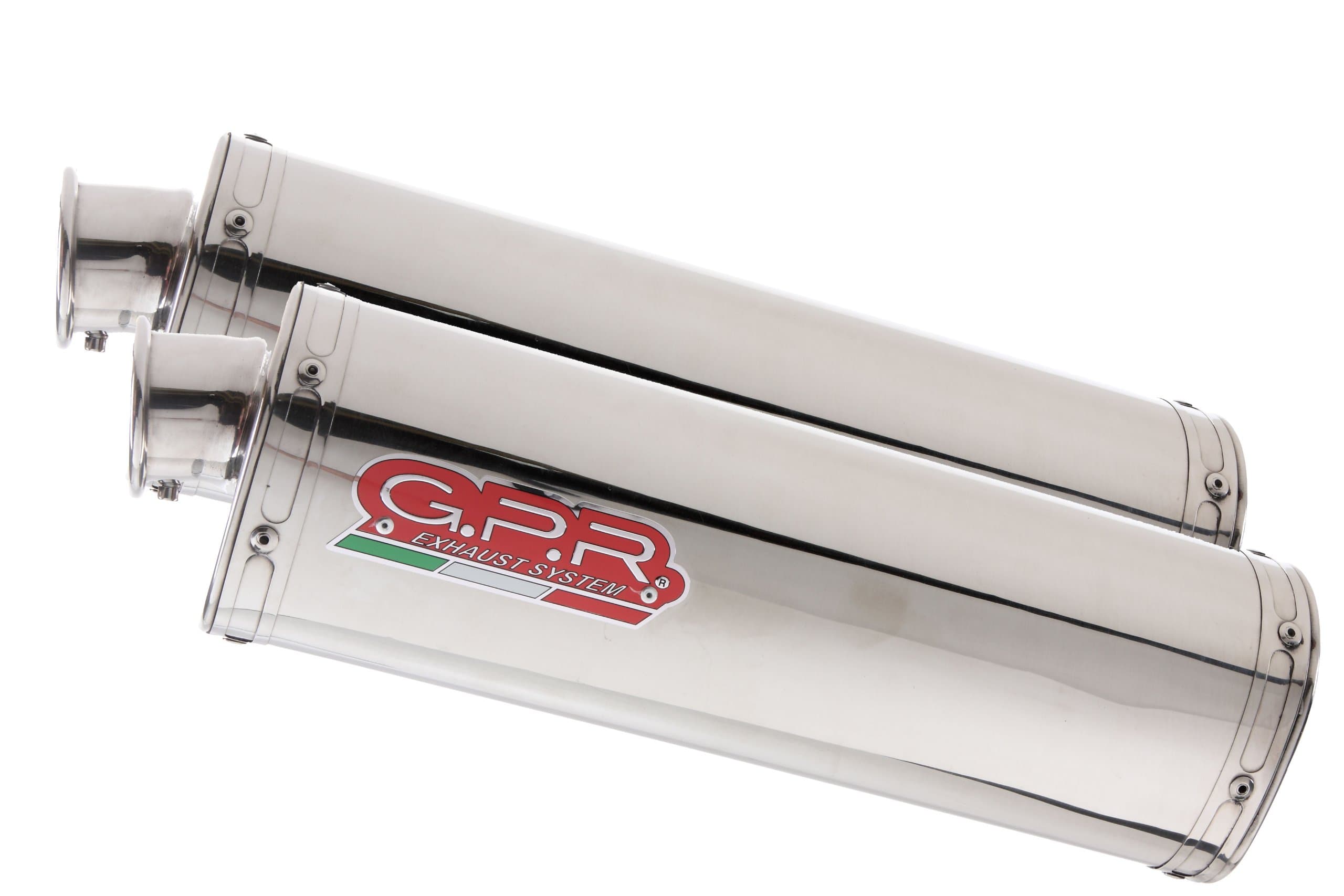Gpr Exhaust System Slip-On With Link Pipe Included And Removable Db Eaters- Dual Kit Price Already for Kawasaki Zzr 1400