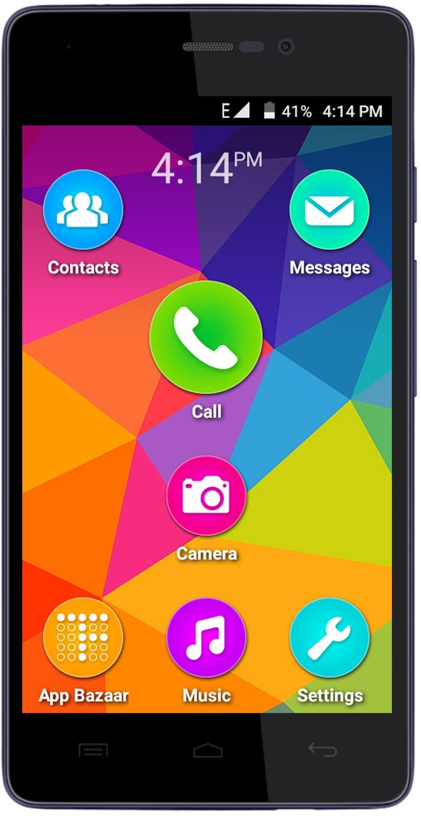 Micromax Unite 3 Q372 (Blue, 8GB)
