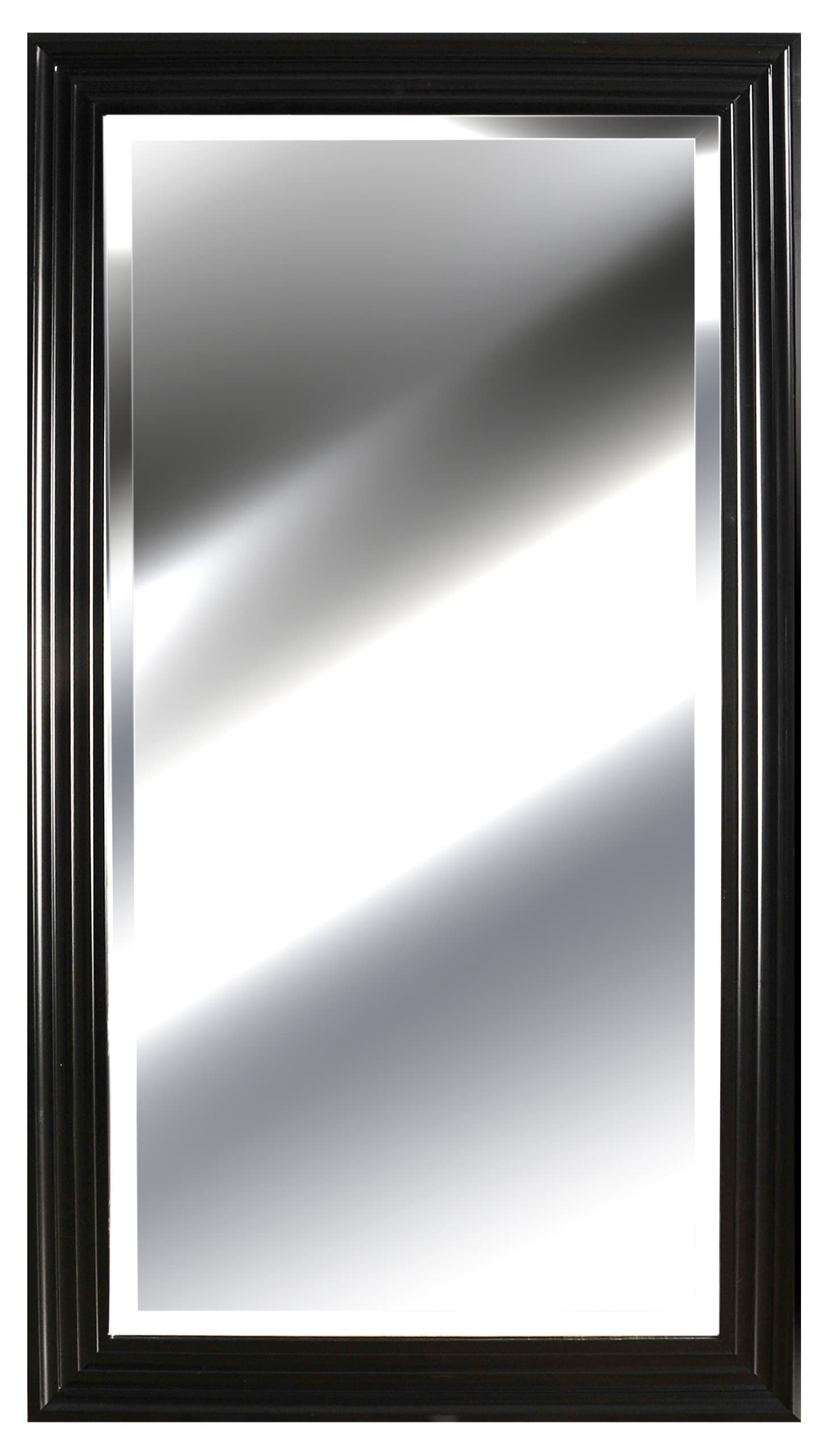 Gallery Solutions Classic Beveled Mirror, 24 by 48-Inches