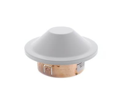 White Concealed Domed Cover Plate For Gl4147