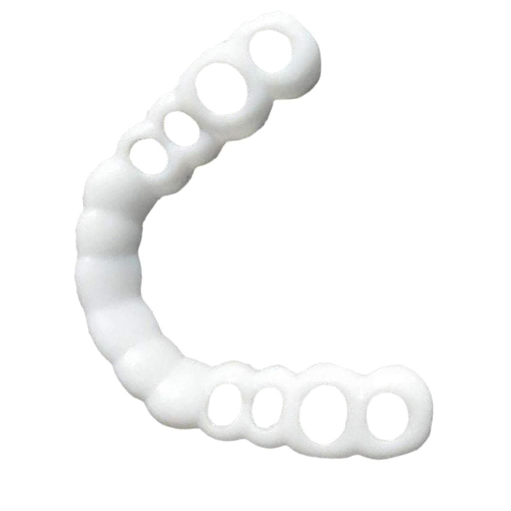 THE STYLE SUTRA Silicone Upper/Lower False Teeth Dental Veneers Dentures Fake Tooth Upper