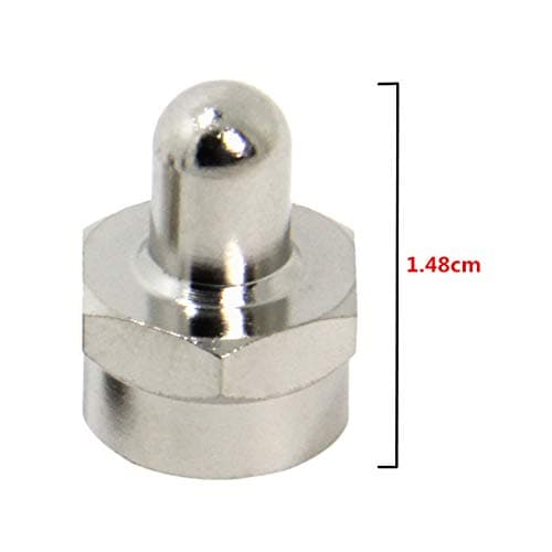 Coax Cap Cover, 75 Ohm Terminator, 10-Pack, RFAdapter, Coax Terminator Caps for Ports on Splitter, AMP, Coaxial Cable, TV Antenna, Wall Plates, Booster