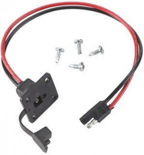 BatteryMINDer EZC-01 Universal Flush-Mountable EZ Connector - with 4 Mounting Screws