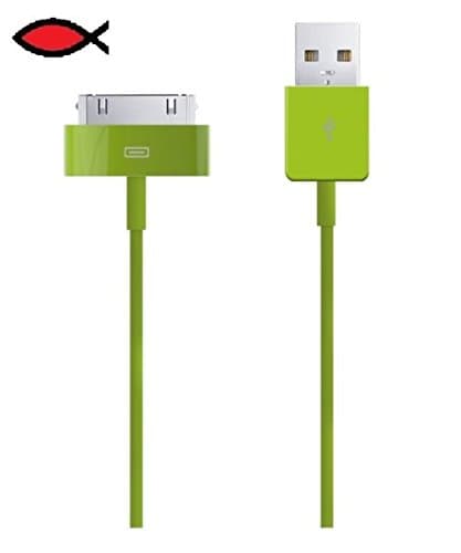 Lot of 100 PCS Green High-Speed USB Sync Data Charger Cable Cord for iPod Touch 4th 64GB