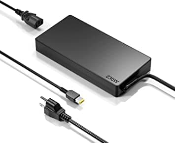 Ree TECH 20V 11.5A 230W Charger Compatible with 5 7 5P C7 S7 Y540 Y545 Y740 Y730 Y900 Y910 Y920 Y7000 4X20E75111 GX20L29347 Adapter