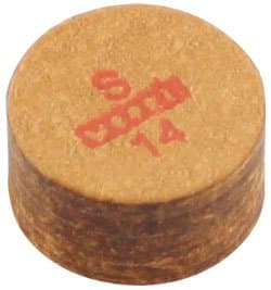 Moori Pool Cue Tip - Soft Slow - 14MM (Each)