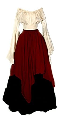 Reminisce Renaissance Peasant Costume 3 pc Set