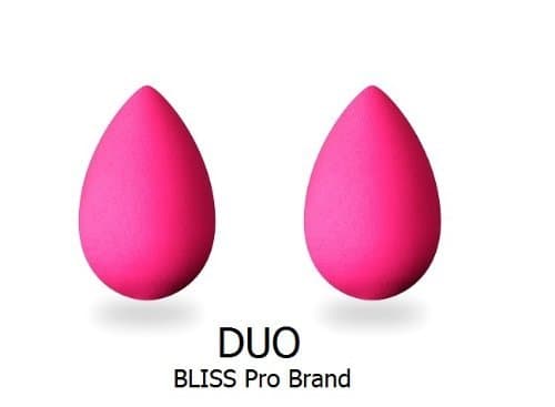 2-Pack BLISS PRO Beauty Flawless Makeup Blender Foundation Puff Sponges Applicator