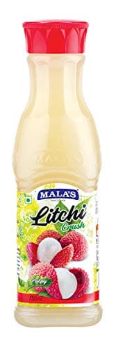 Mala's, Fruit Crush 750ml, Litchi, White, Medium